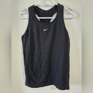 NIKE DRI FIT ADV Advanced Version Tehnology Black Sport Tank Top Seamless Size M
